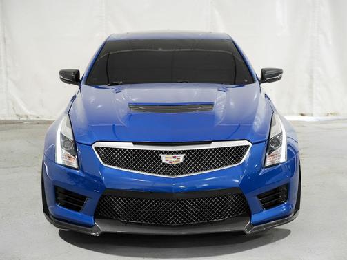Wave Metallic 2019 Cadillac ATS-V Luxury Pkg