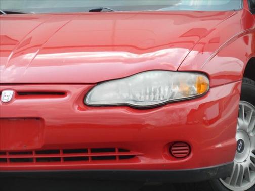 Bright Red 2002 Chevrolet Monte Carlo LS