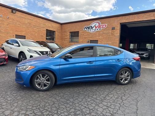 Electric Blue 2018 Hyundai ELANTRA SEL