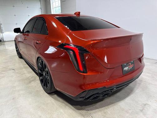 Royal Spice Metallic 2020 Cadillac CT4 V-Series