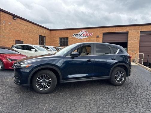 Crystal Blue 2017 Mazda CX-5 Touring