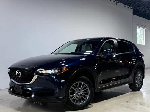 Deep Crystal Blue Mica 2017 Mazda CX-5 Touring