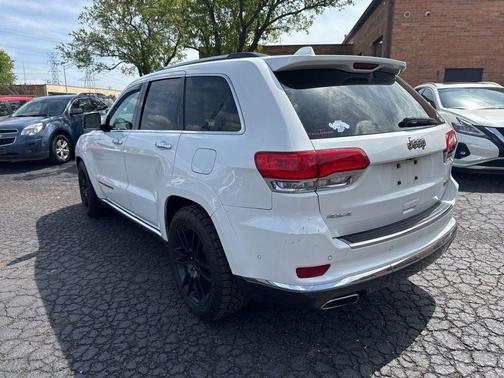 Bright White Clearcoat 2017 Jeep Grand Cherokee Summit