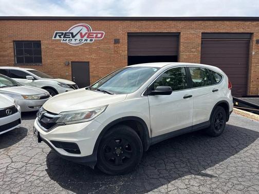 White Diamond Pearl 2015 Honda CR-V LX