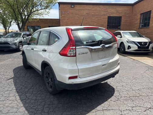 White Diamond Pearl 2015 Honda CR-V LX