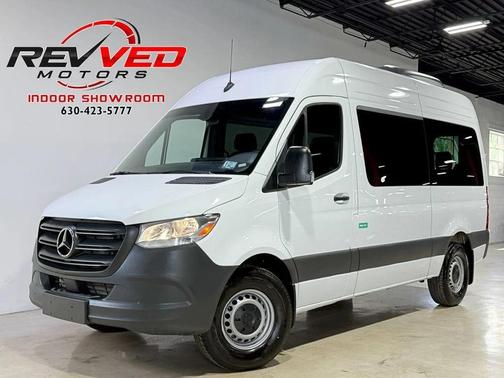 White 2024 Mercedes-Benz Sprinter 2500 Standard Roof