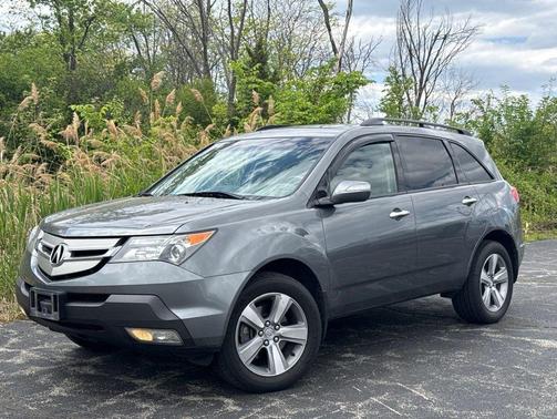 Sterling Gray Metallic 2009 Acura MDX Technology