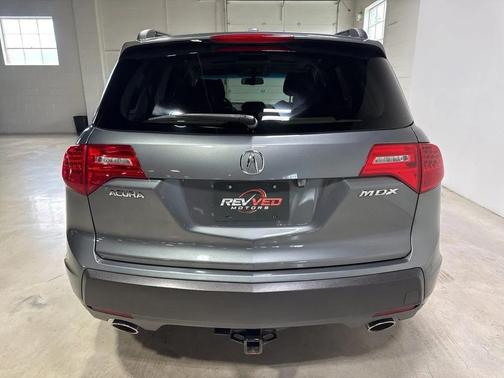 Sterling Gray Metallic 2009 Acura MDX Technology