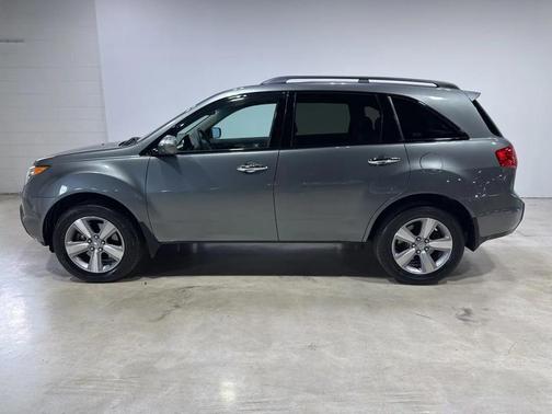 Sterling Gray Metallic 2009 Acura MDX Technology
