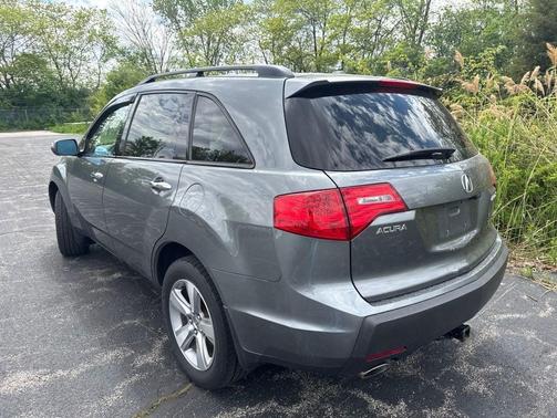 Sterling Gray Metallic 2009 Acura MDX Technology