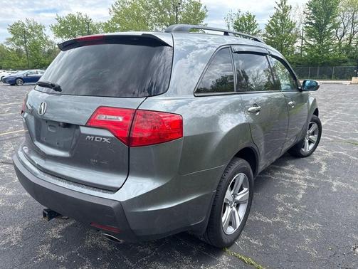 Sterling Gray Metallic 2009 Acura MDX Technology