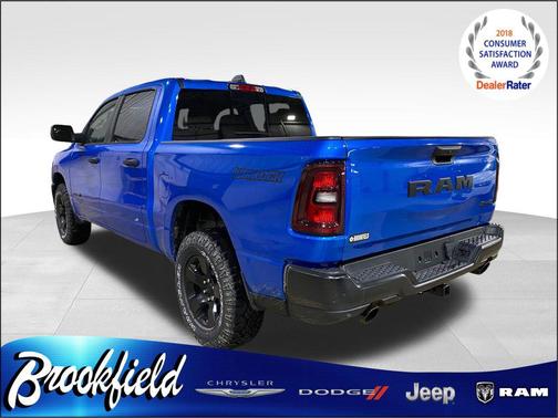 Hydro Blue Pearlcoat 2026 RAM 1500 Warlock Crew Cab 4x4 5'7' Box