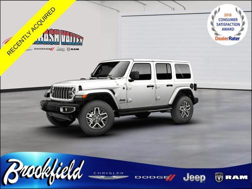 Bright White Clearcoat 2026 Jeep Wrangler 4-Door Sahara 4x4