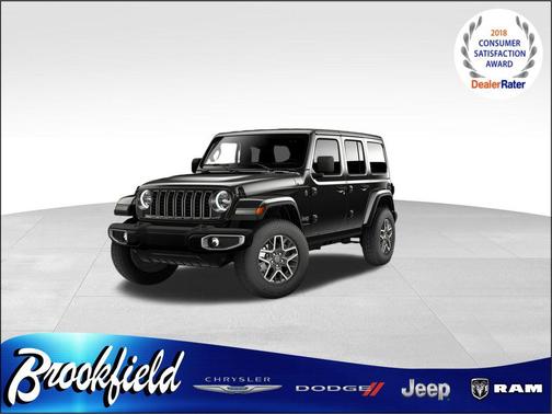 black clearcoat 2026 Jeep Wrangler 4-Door Sahara 4x4