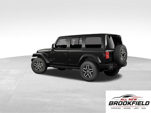 black clearcoat 2026 Jeep Wrangler 4-Door Sahara 4x4