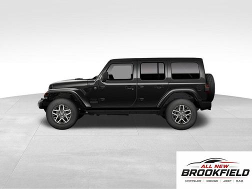 black clearcoat 2026 Jeep Wrangler 4-Door Sahara 4x4