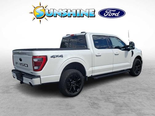 Star White Metallic Tri-Coat 2023 Ford F-150 LARIAT