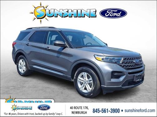 Carbonized Gray Metallic 2023 Ford Explorer XLT