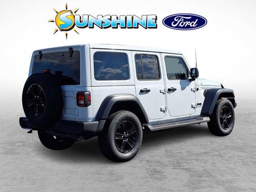 Bright White Clearcoat 2023 Jeep Wrangler Sport Altitude