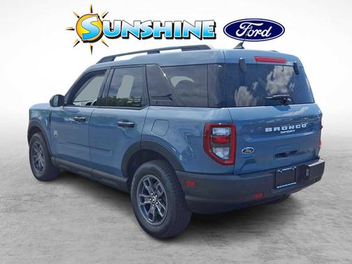 Azure Gray Metallic Tri-Coat 2024 Ford Bronco Sport Big Bend