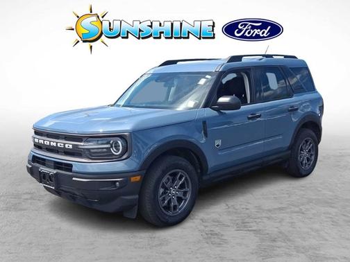 Azure Gray Metallic Tri-Coat 2024 Ford Bronco Sport Big Bend