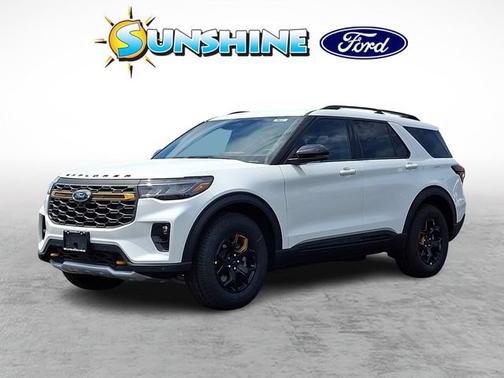 White Metallic 2026 Ford Explorer Tremor