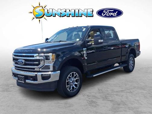 Agate Black Metallic 2020 Ford F-350 LARIAT 4WD Crew Cab 6.75 Box