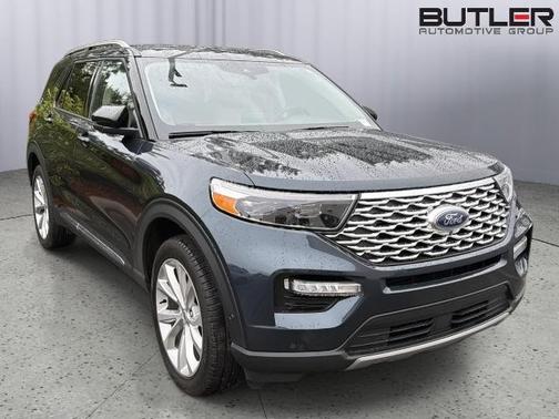 STONE BLUE METALLIC 2023 Ford Explorer PLATINUM