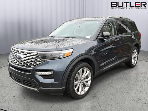STONE BLUE METALLIC 2023 Ford Explorer PLATINUM