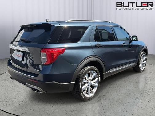 STONE BLUE METALLIC 2023 Ford Explorer PLATINUM