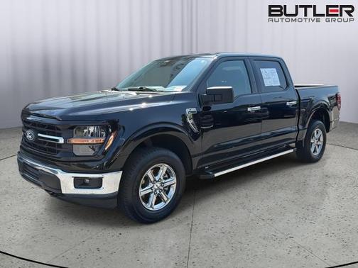 AGATE BLACK METALLIC 2025 Ford F-150 XLT
