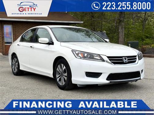White Orchid Pearl 2015 Honda Accord LX