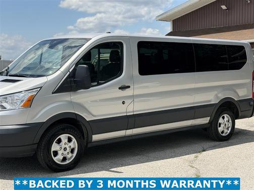 Silver 2018 Ford Transit-350 XLT