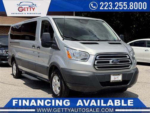 Silver 2018 Ford Transit-350 XLT