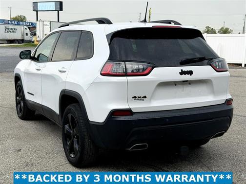 Bright White Clearcoat 2019 Jeep Cherokee Altitude