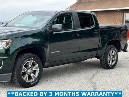 Green 2015 Chevrolet Colorado Z71