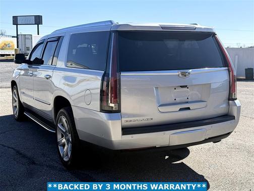 Silver 2017 Cadillac Escalade ESV Luxury