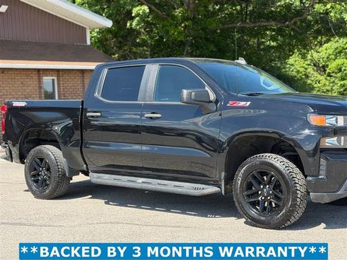 Black 2021 Chevrolet Silverado 1500 Custom Trail Boss