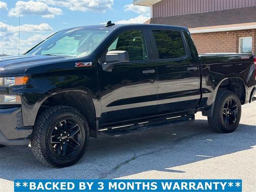 Black 2021 Chevrolet Silverado 1500 Custom Trail Boss