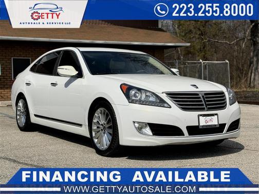 White 2014 Hyundai Equus Signature