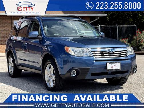 Newport Blue Pearl 2010 Subaru Forester 2.5 X Limited