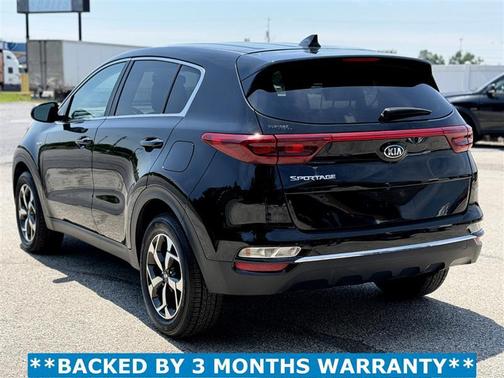 Black 2022 Kia Sportage LX