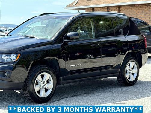 Black Clearcoat 2017 Jeep Compass Latitude