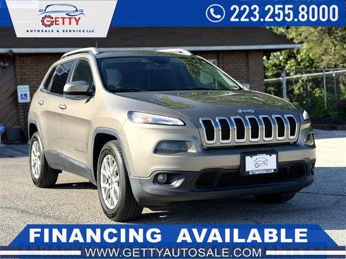 Light Brownstone Pearlcoat 2017 Jeep Cherokee Latitude