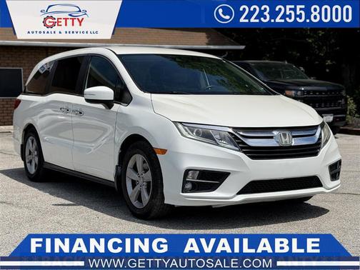 White 2018 Honda Odyssey EX