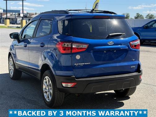 Blue 2019 Ford EcoSport SE