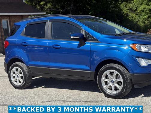 Blue 2019 Ford EcoSport SE