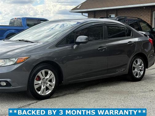 Gray 2012 Honda Civic Si