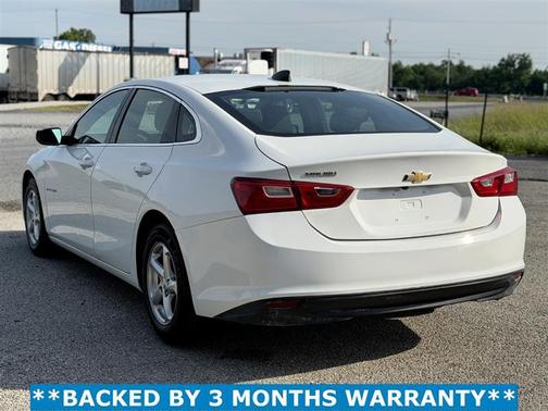White 2017 Chevrolet Malibu 1LS