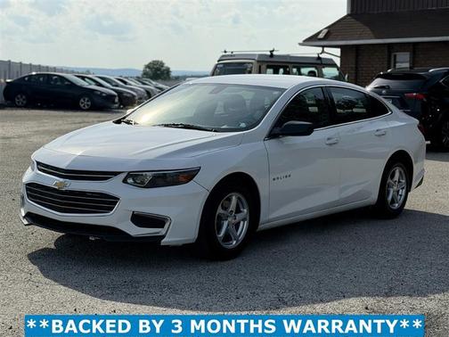 White 2017 Chevrolet Malibu 1LS